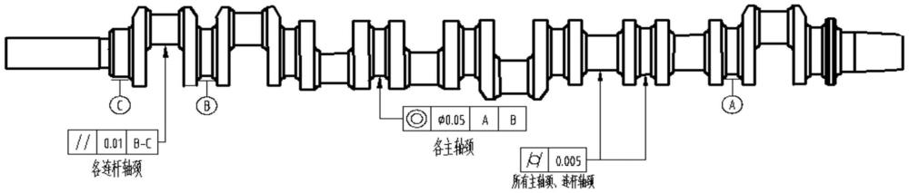 一种大功率柴油机成品曲轴防变形超差的加工方法与流程