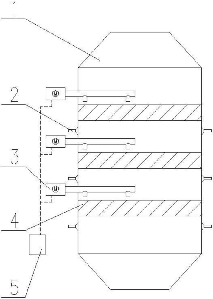 一种基于温度场的SCR脱硝催化剂清堵系统及工作方法与流程